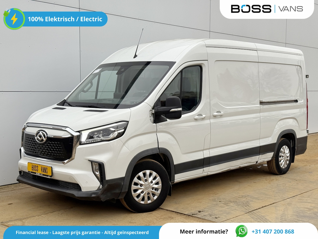 Maxus eDeliver 9 - 72 kWh Koel/Vries Wagen -32℃ ThermoKing 204PK 280km WLTP Snelladen Airco Adaptieve Cruise - AutoWereld.nl