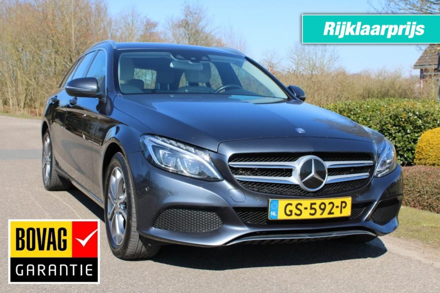 Mercedes-Benz C-klasse Estate - C 350 Estate 279pk Plug-in Hybrid automaat ACC/ECC/navi/trekhaak - AutoWereld.nl