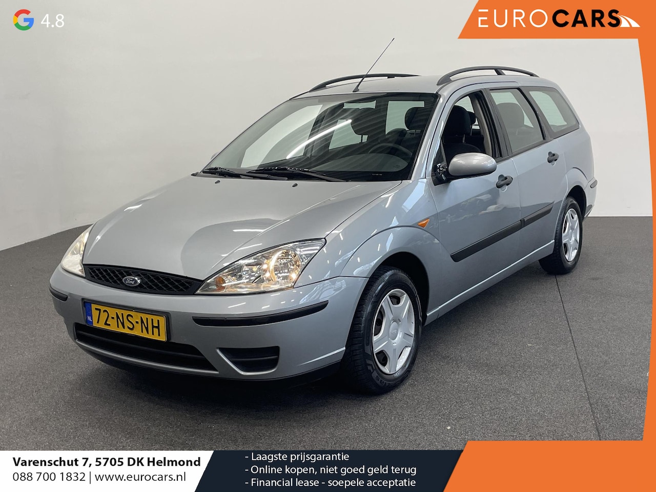 Ford Focus Wagon - 1.6-16V Cool Edition Airco Dakrails Stuurbekrachtiging Hifi Soundsysteem nette auto - AutoWereld.nl