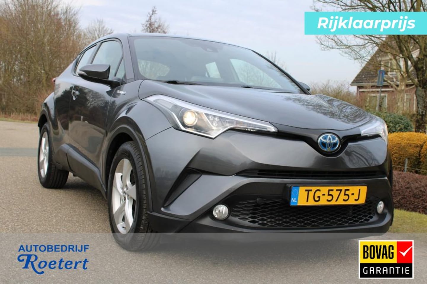 Toyota C-HR - 1.8 122pk Hybrid Automaat Active ECC/ACC/Navi/Camera - AutoWereld.nl