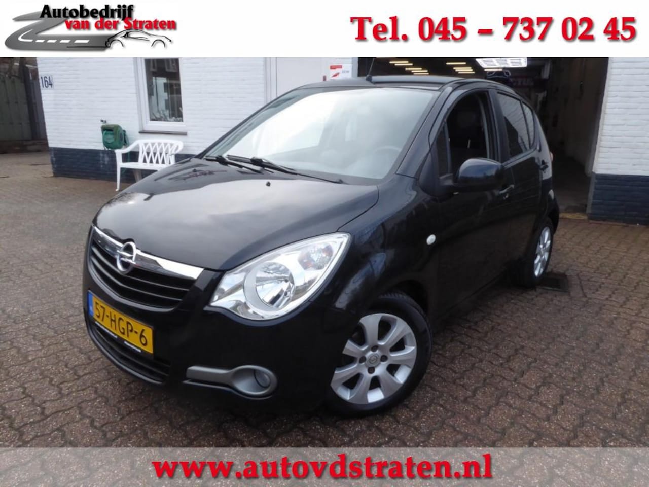 Opel Agila - 1.2 ENJOY/Airco/ Hogere zit/AUTOMAAT!!! - AutoWereld.nl