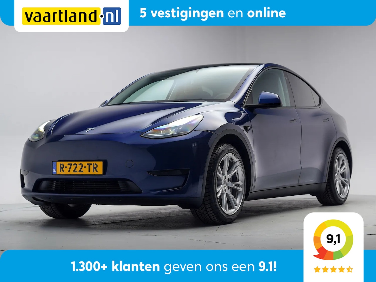 Tesla Model Y - RWD 58 kWh [ Panoramadak Adapt.cruise Leder Camera ] - AutoWereld.nl