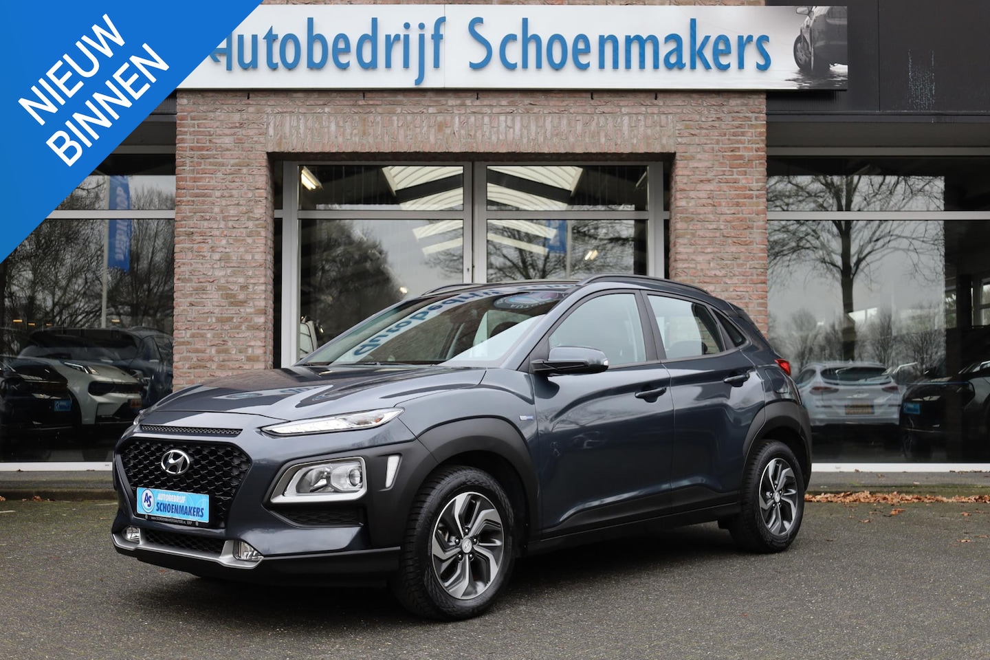Hyundai Kona - 1.6 GDI HEV Comfort DEALEROND. TREKHAAK CAMERA CARPLAY DAB CRUISE HILL-HOLD CLIMA PDC LMV - AutoWereld.nl