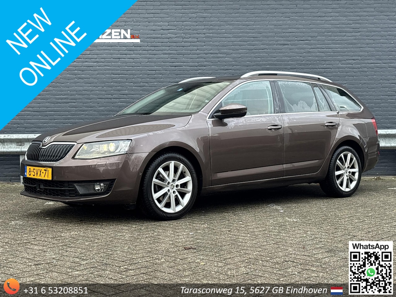 Skoda Octavia Combi - 1.2 TSI Greentech Elegance Businessline DSG Aut. | Leder | Pano | Climate | Cruise | Navi - AutoWereld.nl