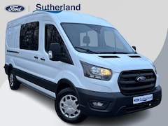 Ford Transit - 350 2.0 TDCI L3H2 DC | Dubbele Cabine | Trend | SCI | 6 persoons | 170pk | Airco | Trekhaa