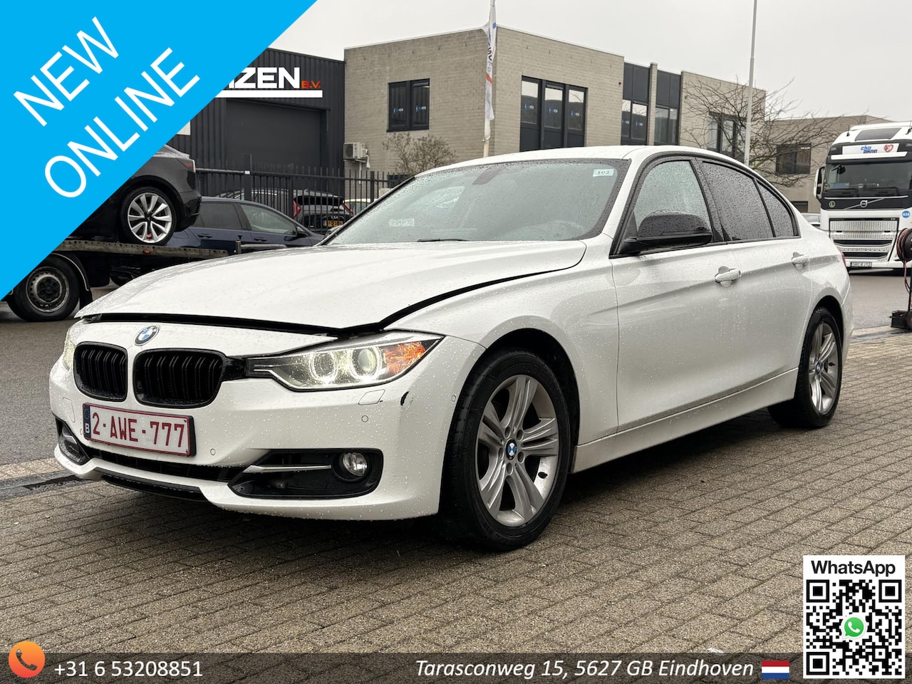 BMW 3-serie - 316d Business Automaat | MOTOR DEFECT | Alcantara | Climate | Cruise | Navi | Stoelverwarm - AutoWereld.nl