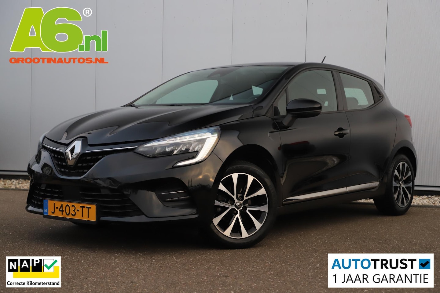 Renault Clio - 1.0 TCe Zen 101PK Navigatie Carplay Android Airco Cruise Control LED Rijstrooksensor - AutoWereld.nl