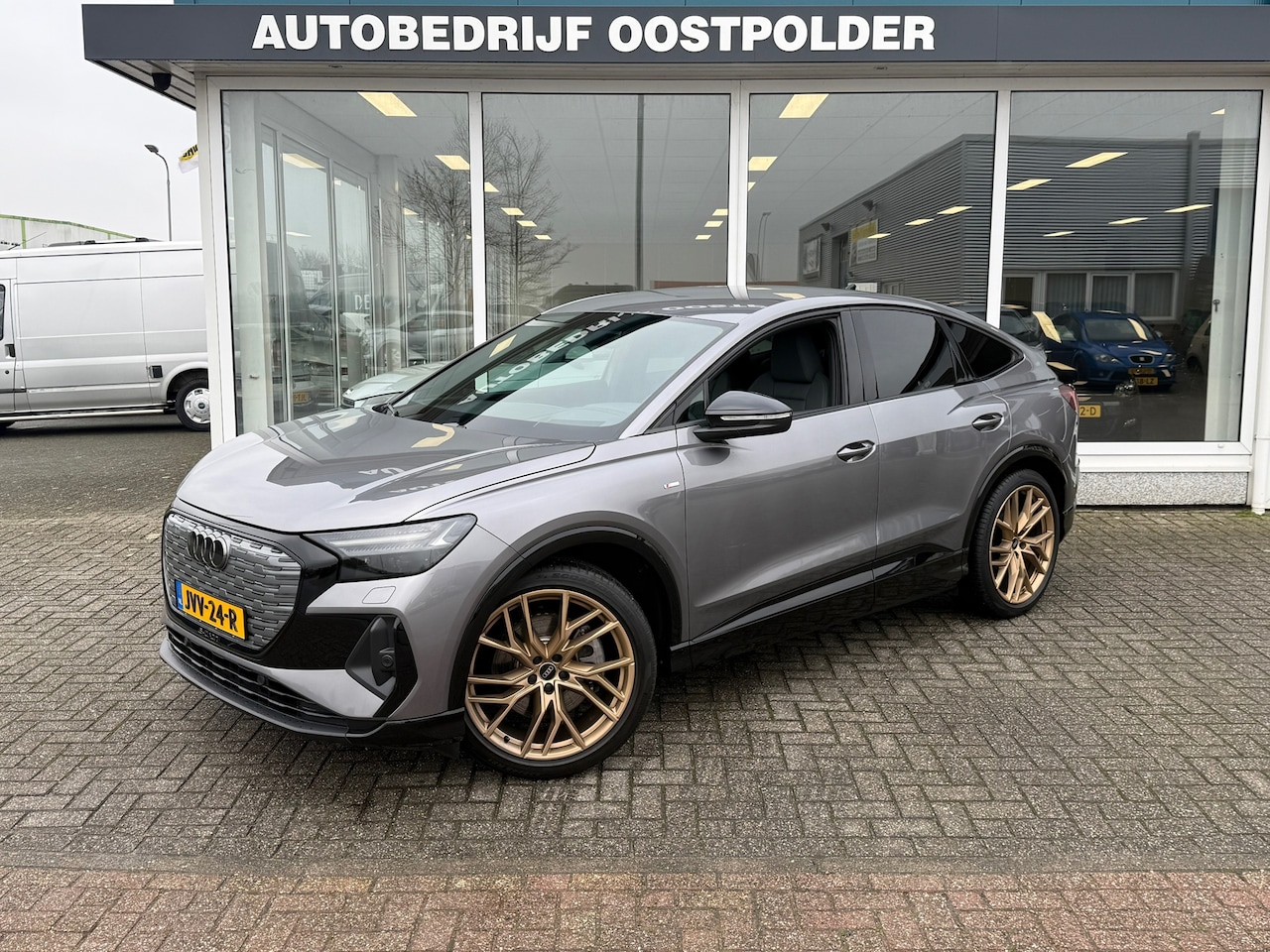 Audi Q4 Sportback e-tron - 40 S edition 77 kWh - AutoWereld.nl