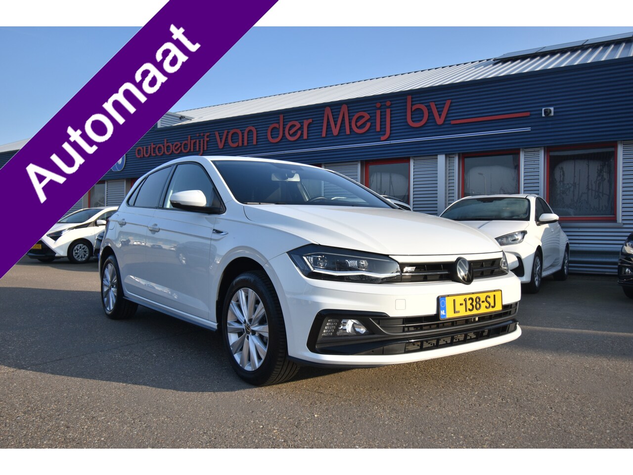 Volkswagen Polo - 1.0 TSI Highline R-Line , NAVI , CLIMATR , LED KOPL , LMV16 , CR CONTR , - AutoWereld.nl