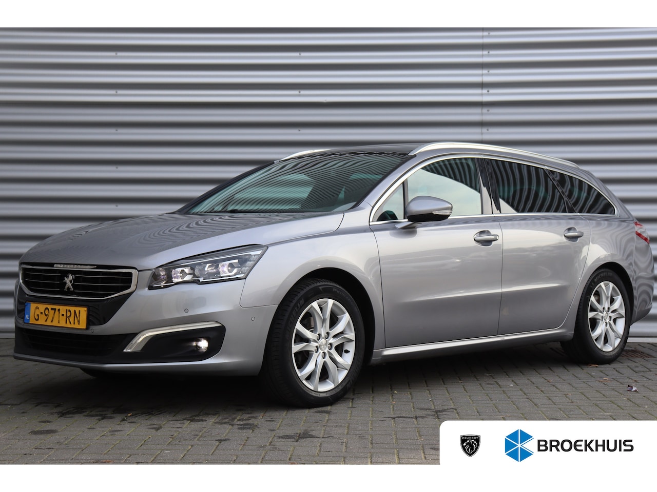 Peugeot 508 SW - 1.6 BLUEHDI 120PK BLUE LEASE EXECUTIVE PACK AUTOMAAT / NAVI / LEDER / CLIMA / FULL-LED / P - AutoWereld.nl