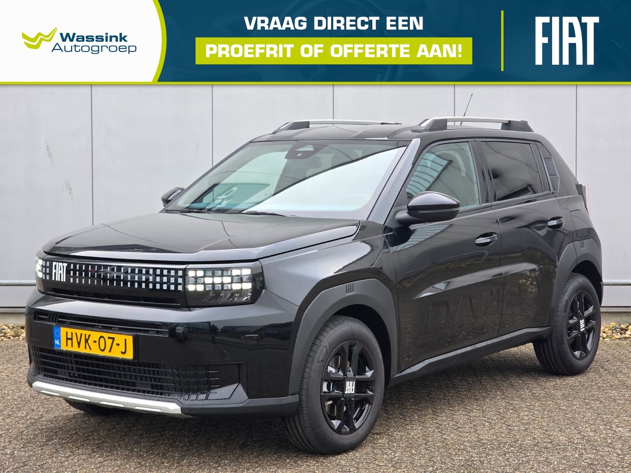 Fiat Grande Panda - 1.2 Hybrid 100pk AUTOMAAT Icon | Style Pack | Lichtmetaal | Privacy glass - AutoWereld.nl