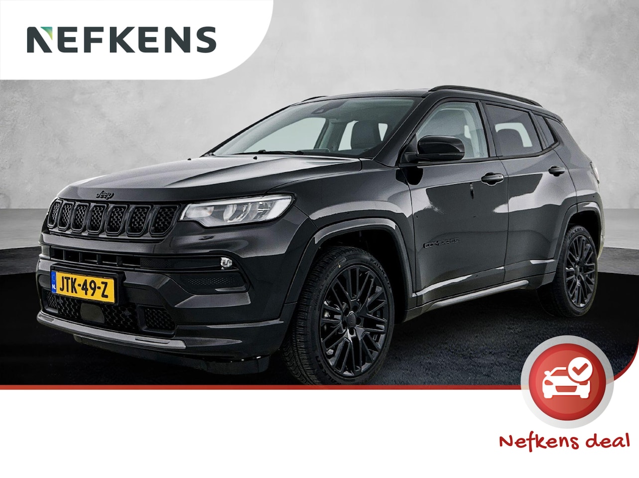 Jeep Compass - 1.5T e-Hybrid Limited 130pk Automaat | Apple Carplay/Android Auto | Climate Control | Adap - AutoWereld.nl