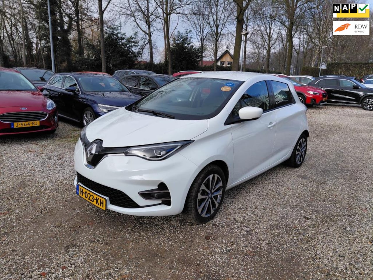 Renault Zoe - R135 Zen 52 kWh136PK Facelift Koopaccu! ECC , lm, keyless - AutoWereld.nl