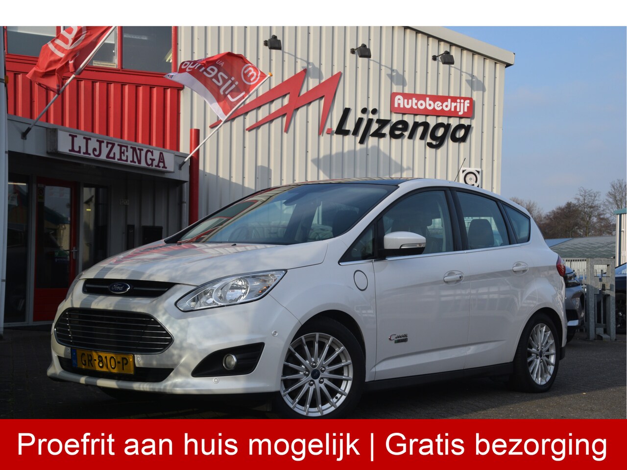 Ford C-Max - 2.0 Plug-in Hybrid Titanium Plus Navi | Keyless | PDC | Camera | Leer | Clima | Bluetooth - AutoWereld.nl