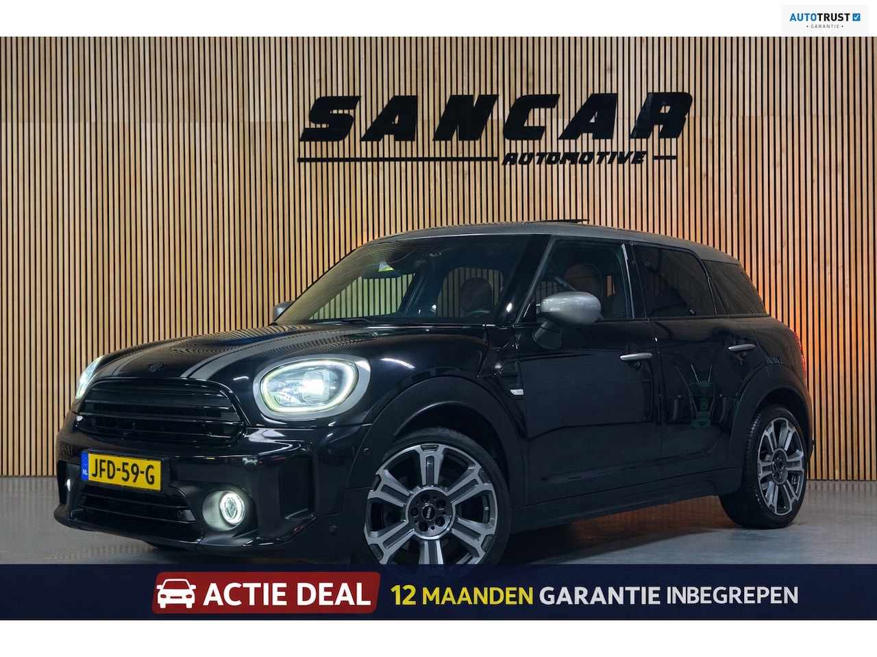 MINI Countryman - Mini 1.5 Cooper MINI Yours PANO|H&K|CHESTER LEDER|AMBIENT|APPLE/ANDROID|CAMERA|19 INCH LMV - AutoWereld.nl