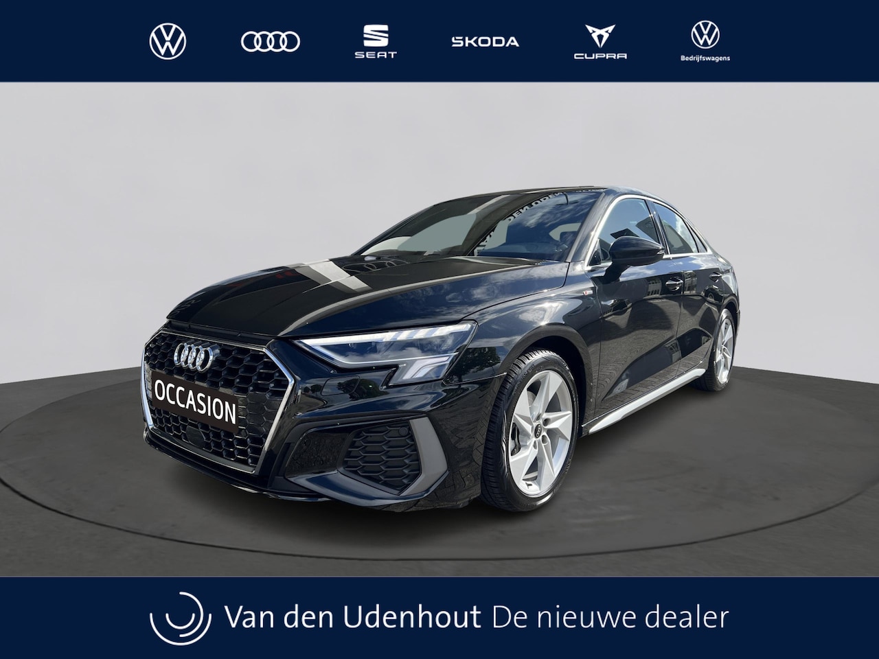 Audi A3 Limousine - 30 TFSI 110pk S-Line edition Carplay Auto Hold Dealer onderhouden 12 - AutoWereld.nl