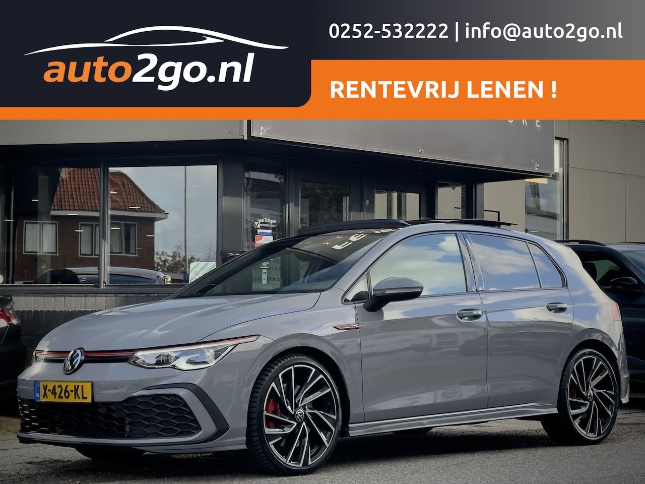 Volkswagen Golf - 2.0 TSI GTI AUT7 PANODAK SPORT-INT NAVI CAMERA DIGI-DASH APPLE-CARPLAY LED 19 INCH-LMV PDC - AutoWereld.nl