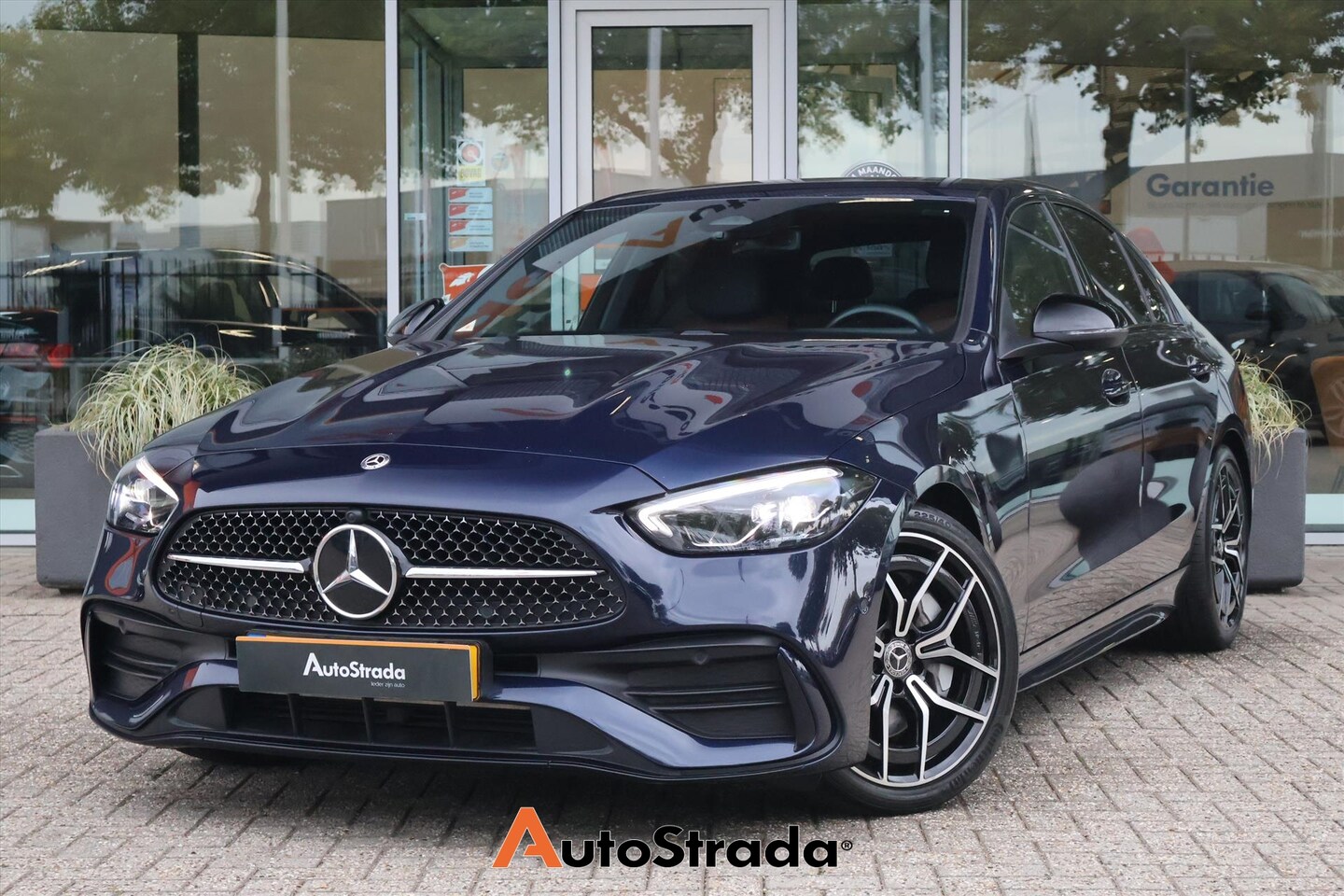 Mercedes-Benz C-klasse - C200 AMG-Line 204pk | Sfeer | Navigatie | Cruise | Climate | Leder | Virtual | LED | Stoel - AutoWereld.nl