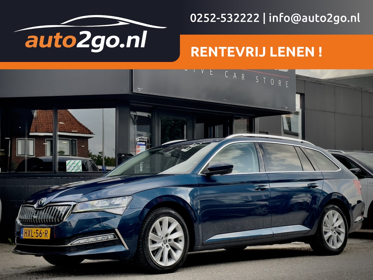 Skoda Superb Combi - 1.4 TSI iV PLUG-in HYBRID AUT6 EDITION PLUS DESINO-INT NAVI CAMERA DIGI-DASH APPLE-CARPLAY - AutoWereld.nl