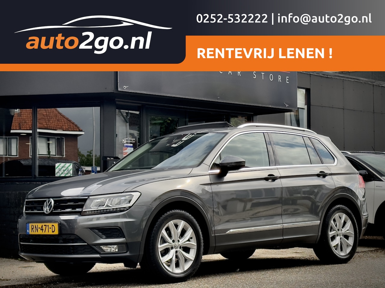 Volkswagen Tiguan - 1.4 TSI AUT6 ACT HIGHLINE PANODAK NAVI DIGI-DASH PARK-PILOT LED LMV PDC - AutoWereld.nl