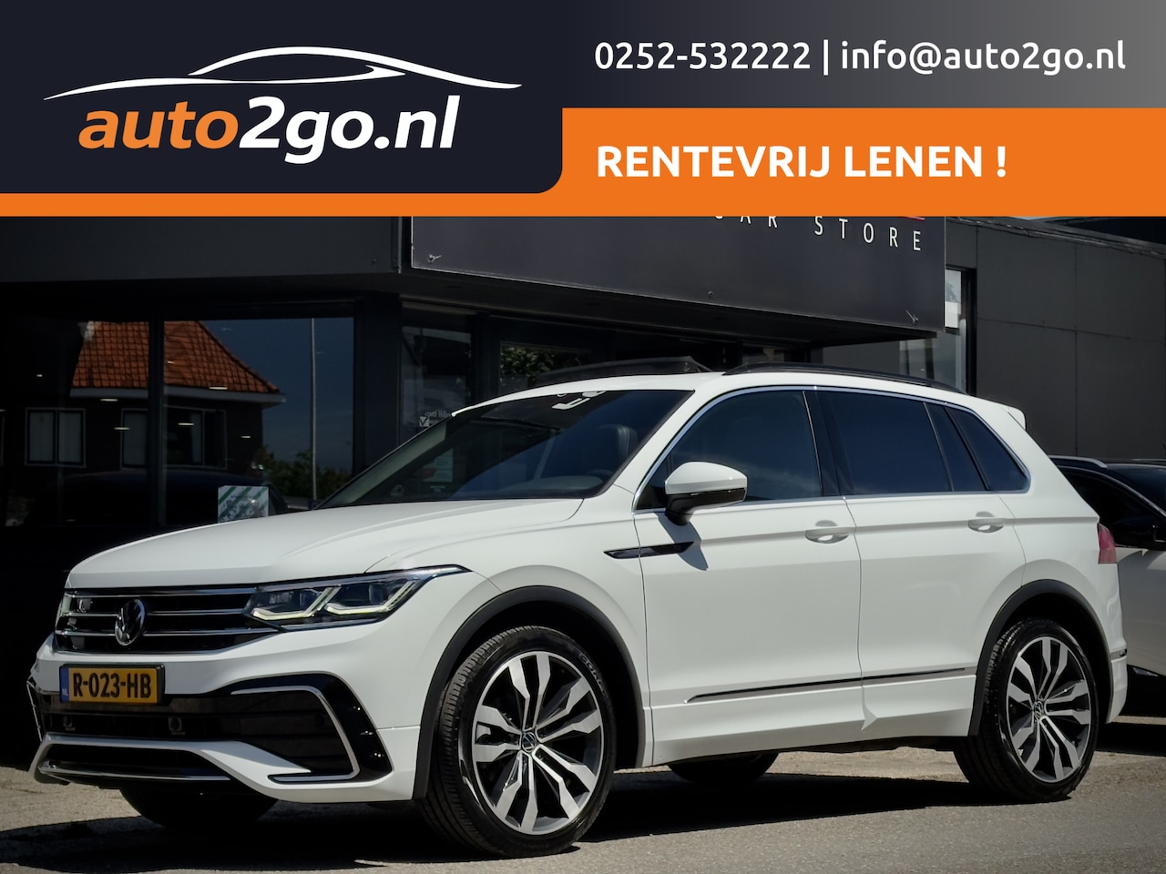 Volkswagen Tiguan - 1.5 TSI AUT7 ELEGANCE R-LINE NW-MODEL!! PANODAK NAVI CAMERA DIGI-DASH APPLE-CARPLAY 1Q-DRI - AutoWereld.nl