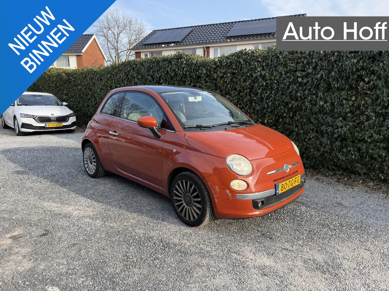 Fiat 500 - 1.2 Lounge | Panoramadak | Autom. Airco | Elekt. Ramen | LMV | Nieuwe APK! - AutoWereld.nl