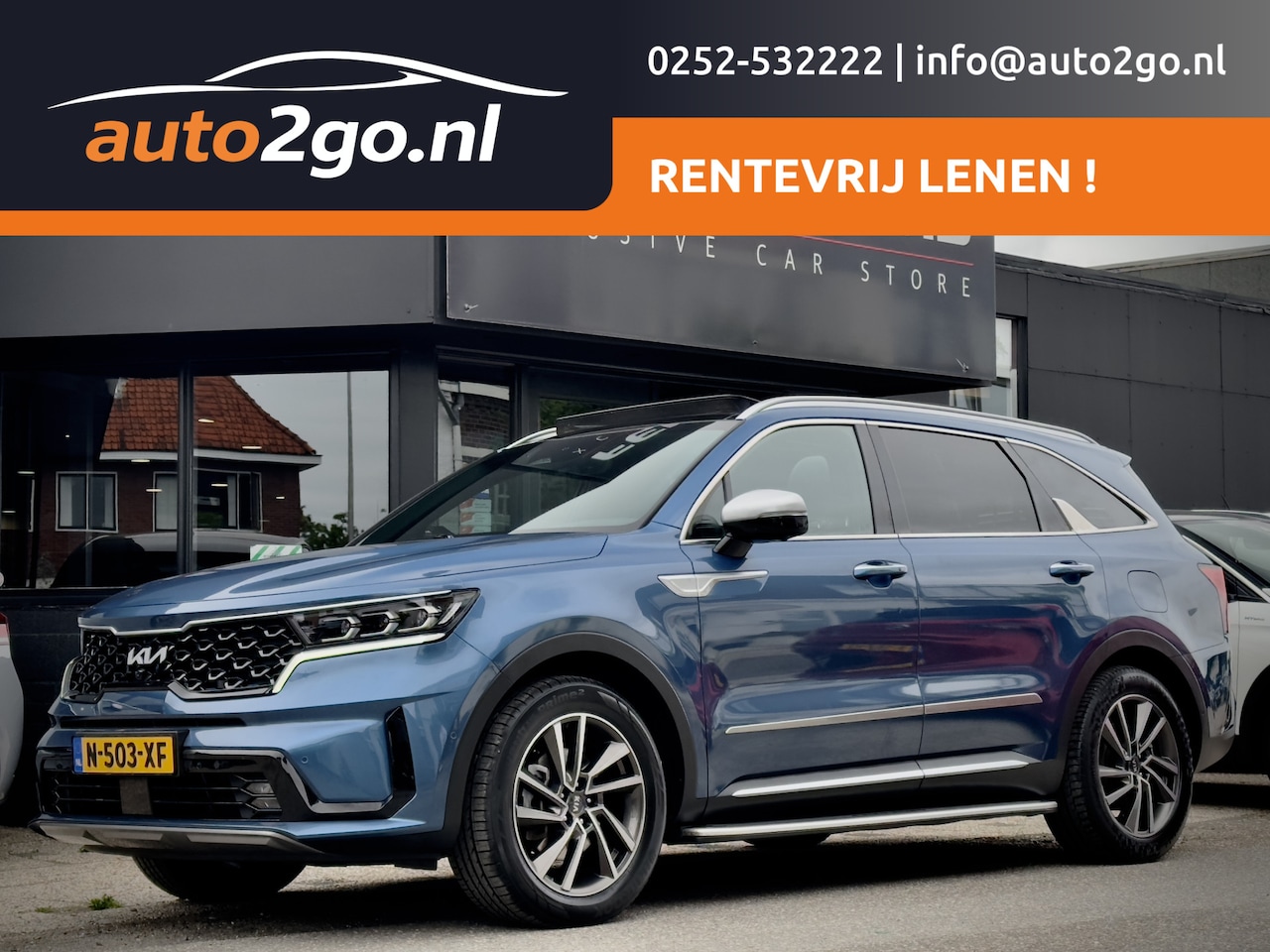 Kia Sorento - 1.6 T-GDI AUT6 PLUG-IN HYBRID 4WD EXECUTIVE-LINE 7PERS. PANODAK DESIGNO-LEDER NAVI CAMERA - AutoWereld.nl