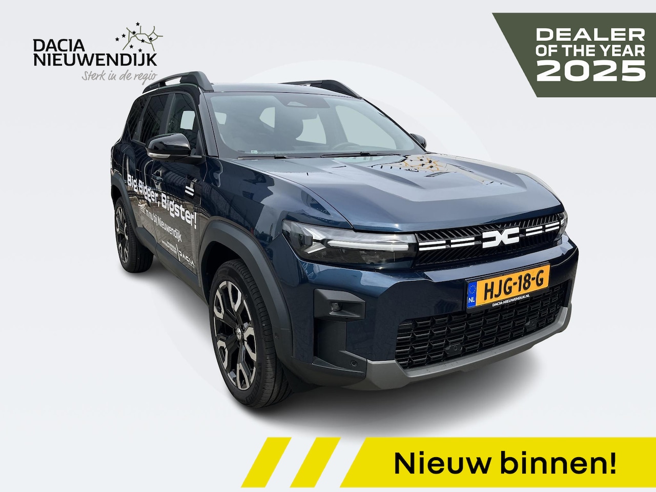 Dacia Bigster - 1.8 Hybrid 155 Journey / Panoramadak / Pack Winter / Pack Assist / 19 inch Velgen /  Demo - AutoWereld.nl