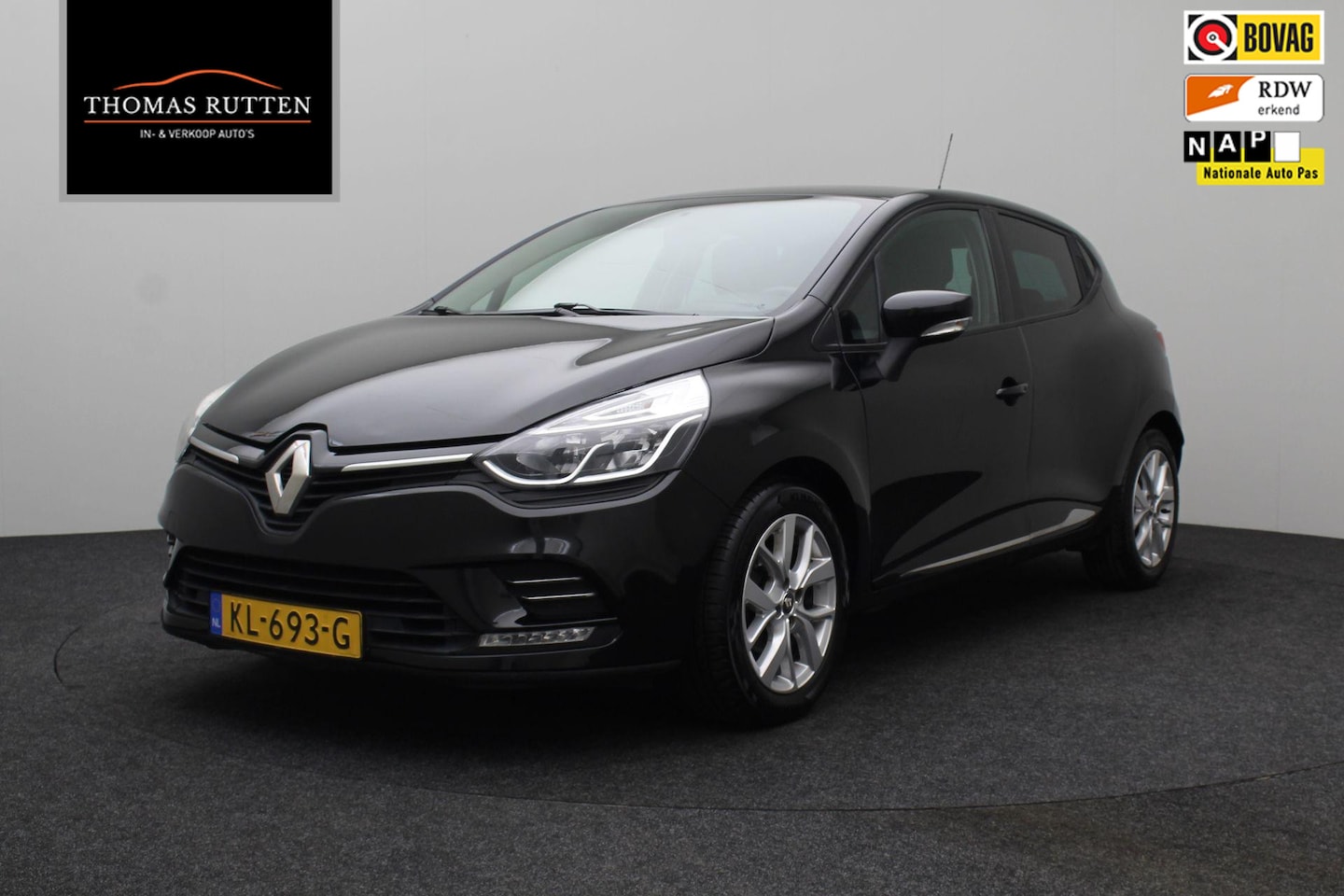 Renault Clio - 0.9 TCe Zen 2016 | Airco | Navigatie | Cruse Control | DAB Radio | Parkeersensoren | Stuur - AutoWereld.nl