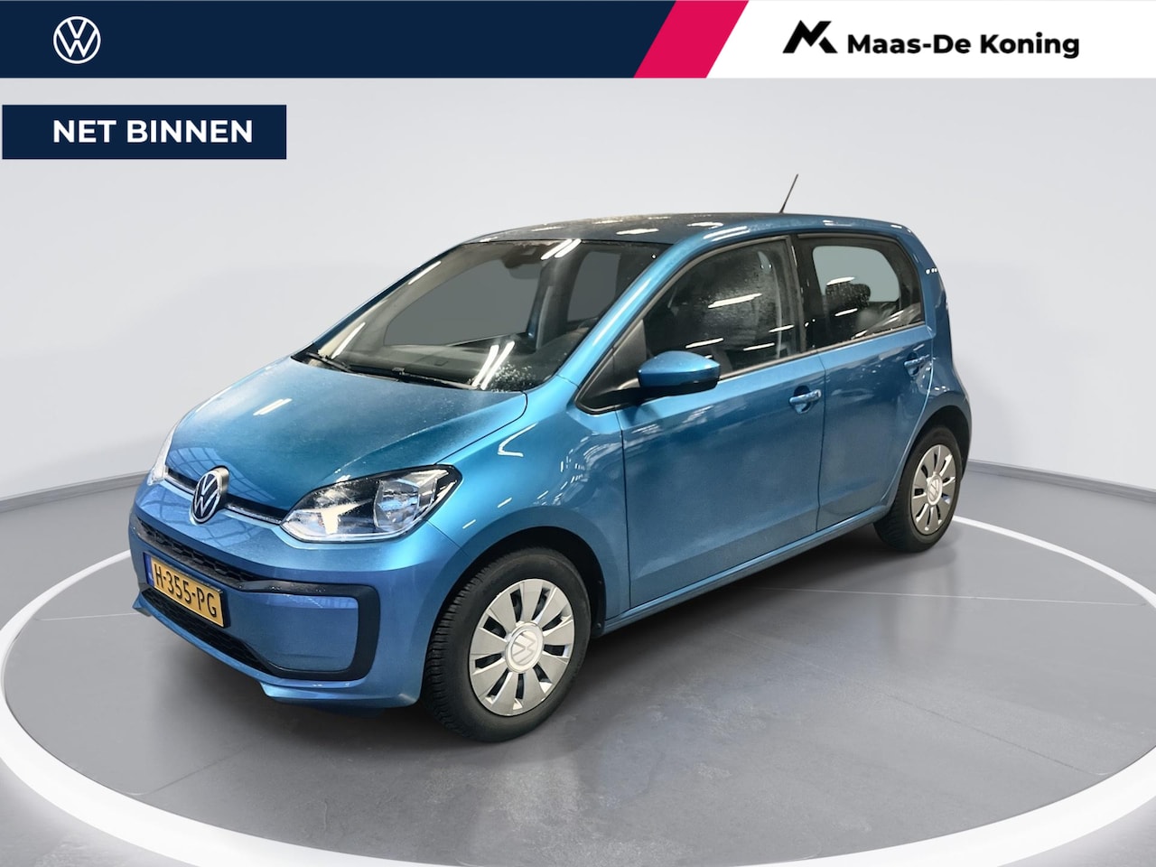 Volkswagen Up! - 1.0 60pk · Camera · Cruise Control · P-Sensoren · DAB · Climatronic · 14'' Inch · - AutoWereld.nl
