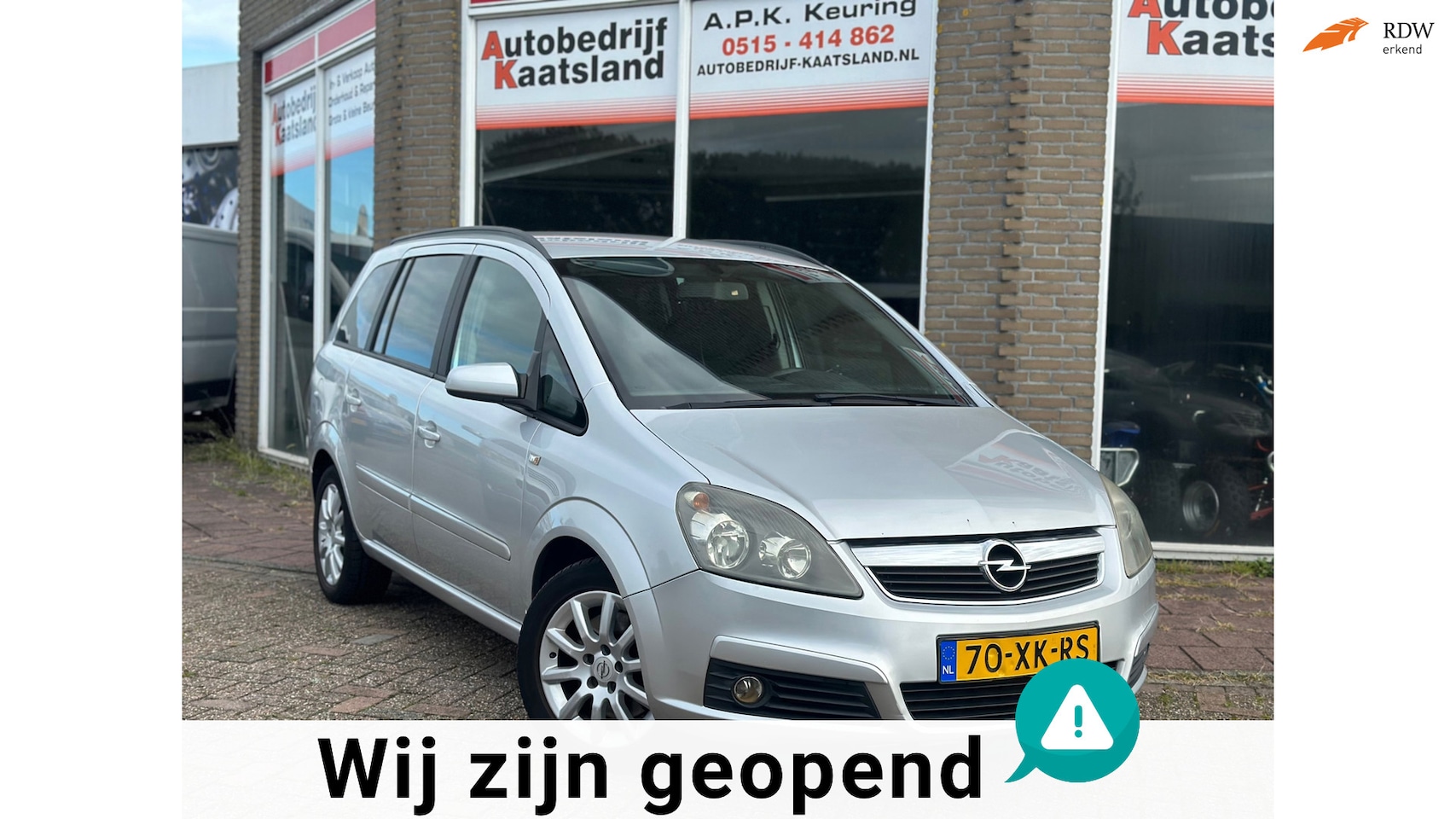 Opel Zafira - 2.2 Temptation - Airco - Cruise - Nieuwe Apk - - AutoWereld.nl