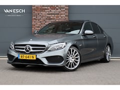 Mercedes-Benz C-klasse - 400 4MATIC AMG Line | Distronic+ | Panoramadak | Burmester | Memory | HUD | Leder | Sfeerv