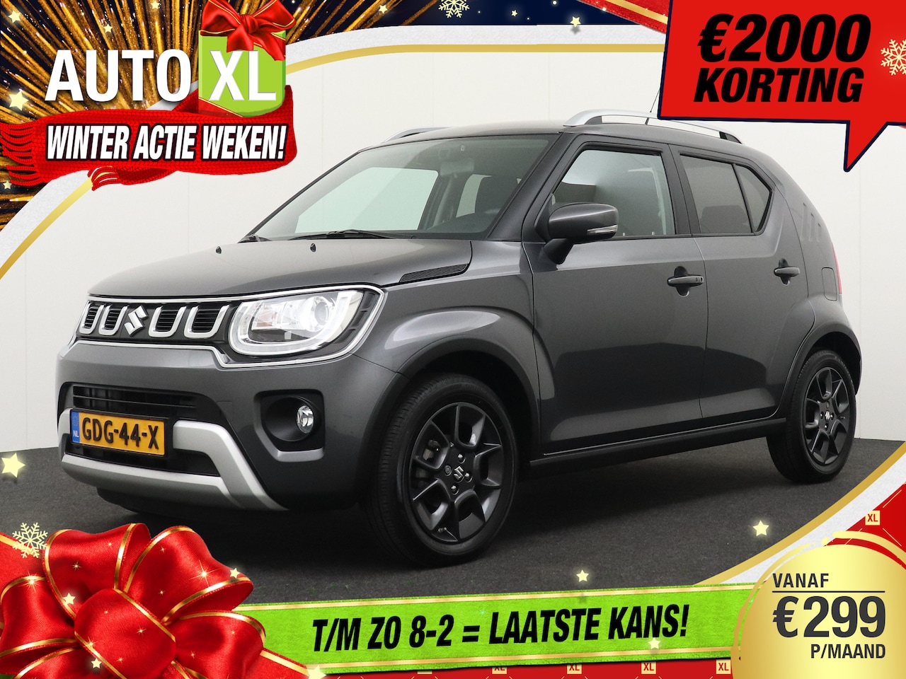 Suzuki Ignis - 1.2 Smart Hybrid Style Camera Carplay Stoelverw. DAB Navi - AutoWereld.nl