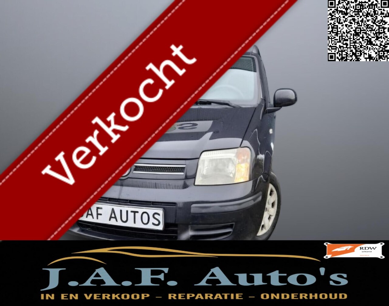 Fiat Panda - 1.2 166xxxKm Airco 5drs Nieuwe APK! Zuinig - AutoWereld.nl