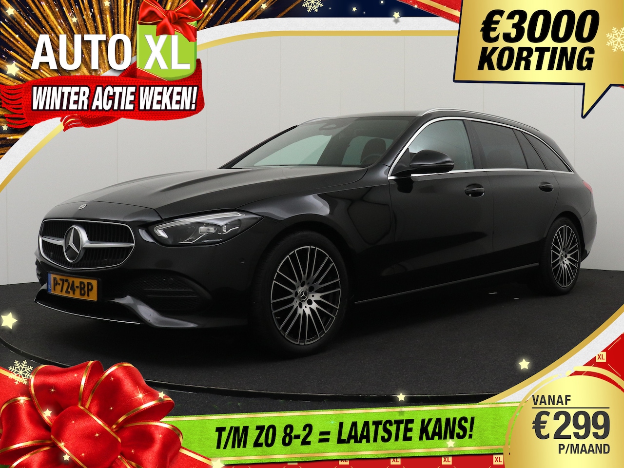 Mercedes-Benz C-klasse Estate - 200 204 PK Luxury-Line Camera Adapt.Cruise 2k - AutoWereld.nl