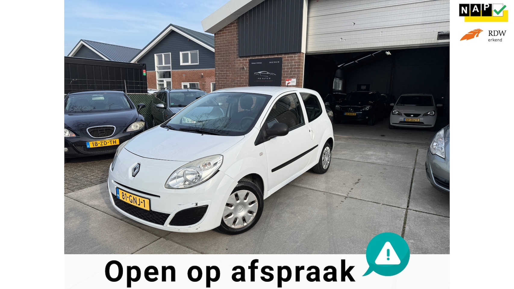 Renault Twingo - 1.2 Authentique |NIEUWE APK|NAP KM|ELECT RAMEN|CENTRL.DEUREN|2xSLEUTEL|ZUINIG|BETAALBAAR|R - AutoWereld.nl