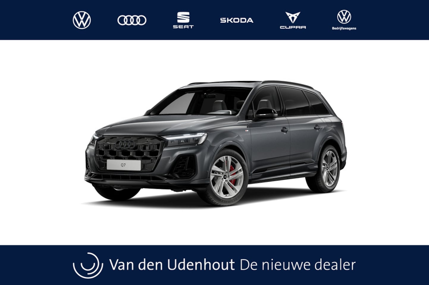 Audi Q7 - 55 TFSI e quattro 394 Tiptronic Pro Line S Automaat | Vierwielbesturing | Optiekpakket zwa - AutoWereld.nl
