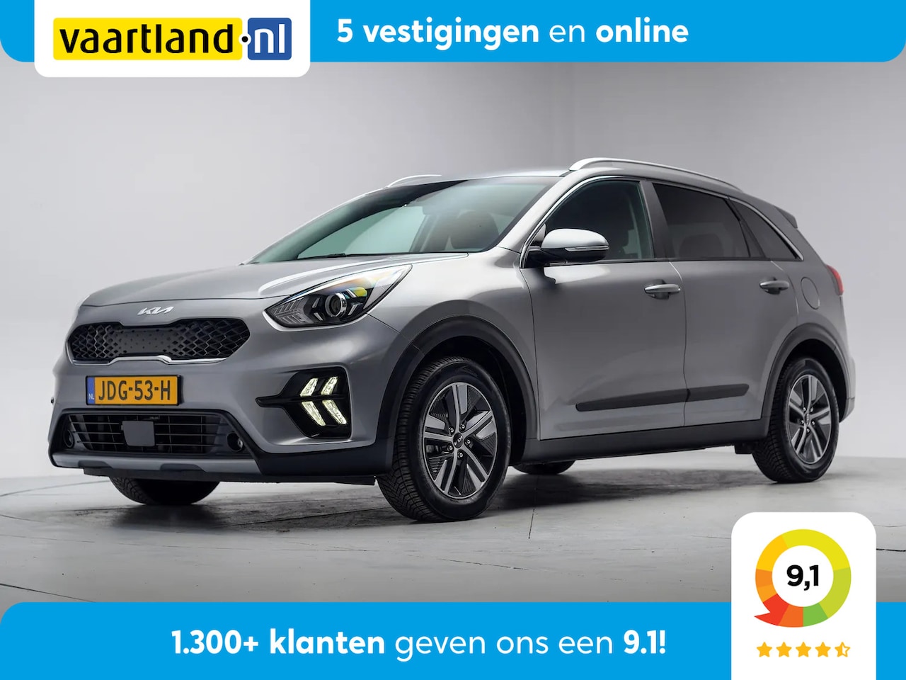 Kia Niro - 1.6 GDi Hybrid Comforline [ Lane Assist ACC Camera Apple CarPlay ] - AutoWereld.nl