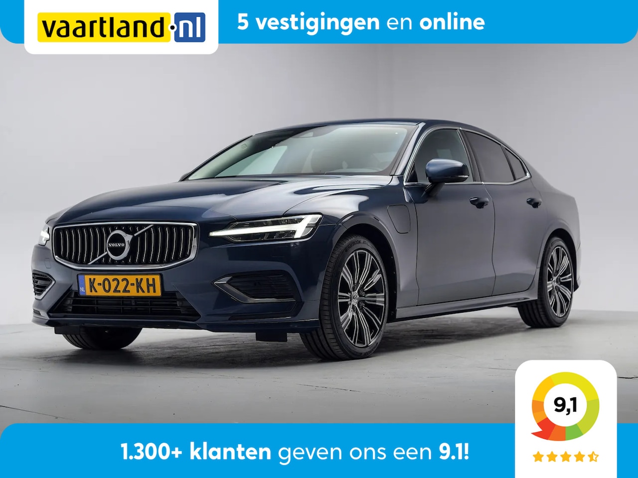 Volvo S60 - 2.0 T6 Recharge Inscription [ Comfortstoelen Leder Trekhaak ] - AutoWereld.nl