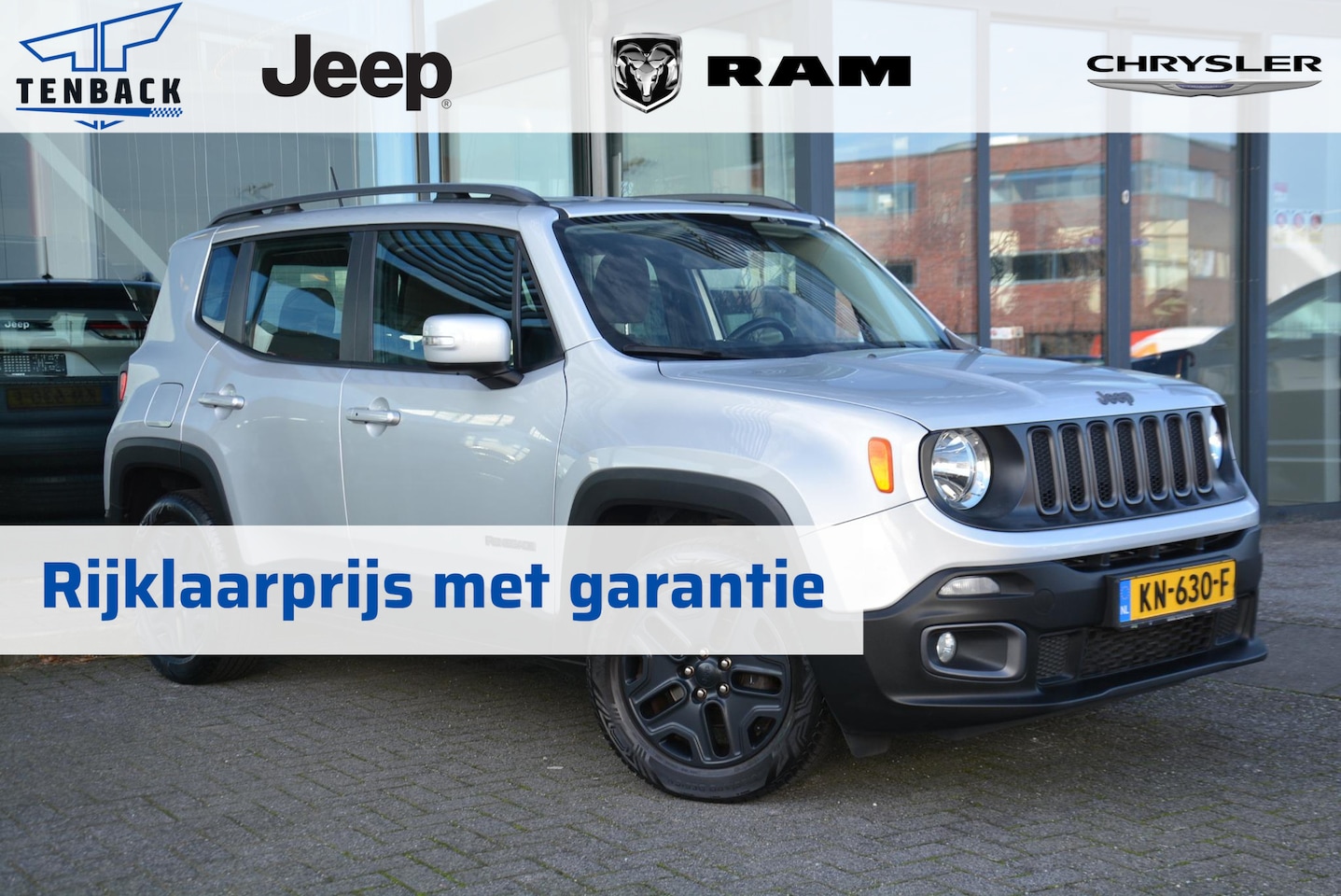 Jeep Renegade - 1.4 MultiAir Longitude Night Eagle | Dealer auto | NAP | Winter pack - AutoWereld.nl