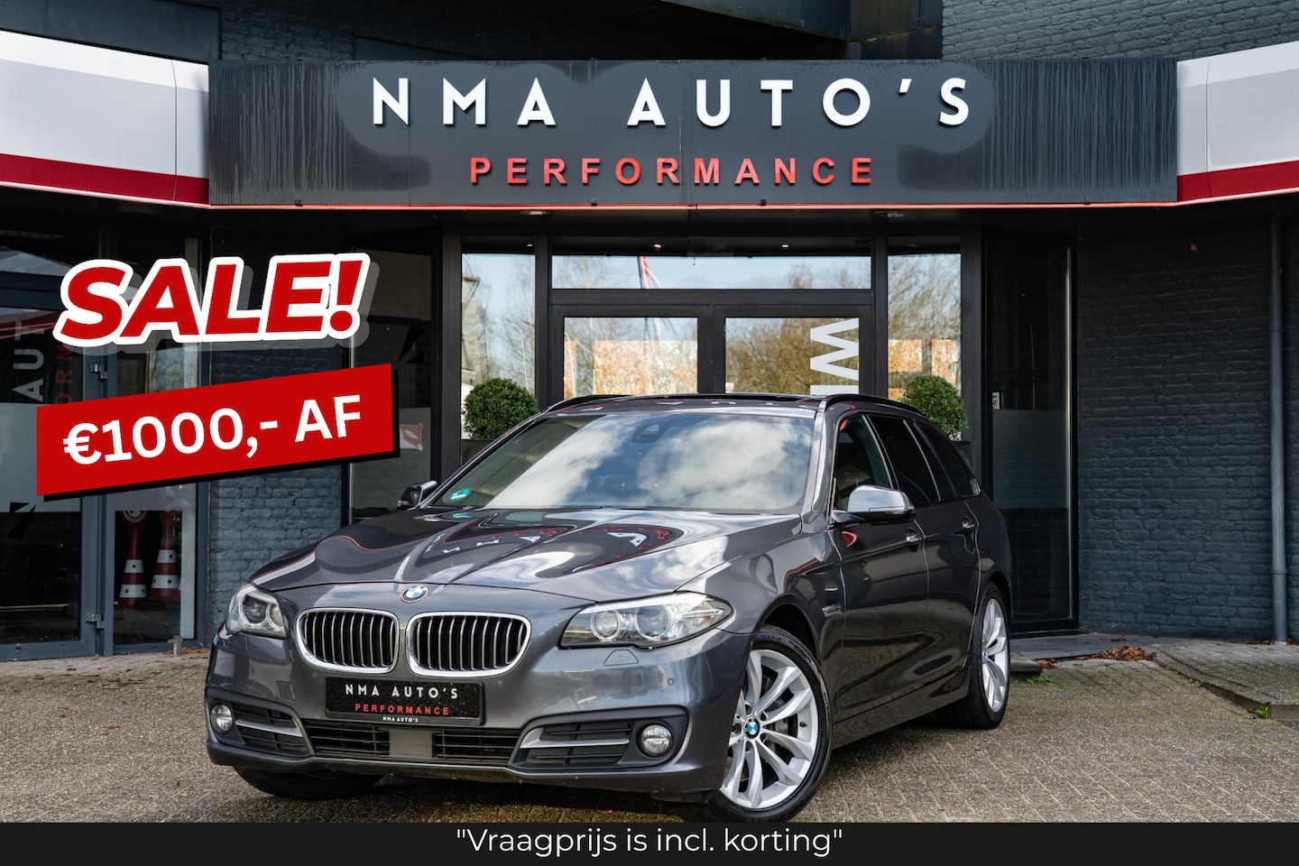 BMW 5-serie Touring - 530xd High Executive PANO / BTW AUTO / ACC / HEAD-UP / DODEHOEK / VOL - AutoWereld.nl