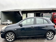 Nissan Micra - 1.2i 80pk Connect Edition 5drs - navi - clima - cruise - pdc v+a - licht + regensensor - g