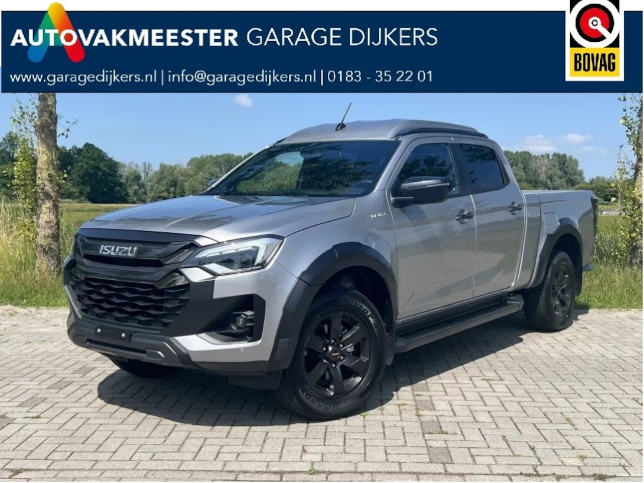 Isuzu D-Max - V-Cross MY25 Double Cab verlengd 5-persoons BPM vrij trekhaak 3500 Kg trekgewicht - AutoWereld.nl