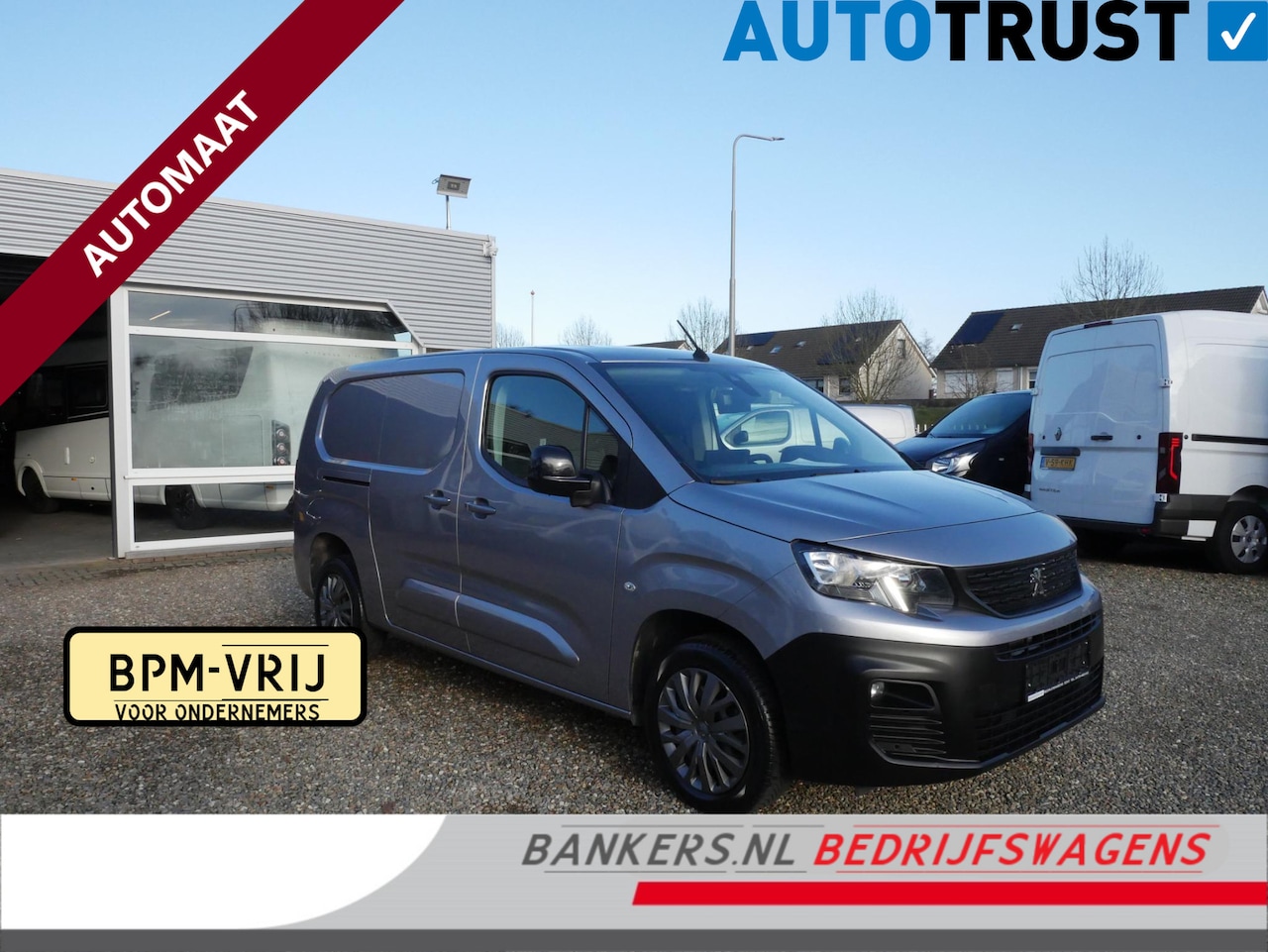 Peugeot Partner - 1.5 BlueHDi 130PK, L2, Automaat, Airco - AutoWereld.nl