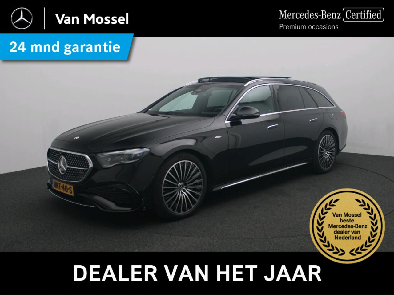 Mercedes-Benz E-klasse Estate - 300 e Sport Edition / Panoramadak/ 20 inch/ SUPERSCREEN/ Leder/ Stoelverwarming- & Ventila - AutoWereld.nl