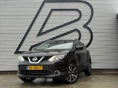 Nissan Qashqai - 1.2 Tekna 2e Eigenaar|Navi|Pano|Trekhaak|Clima|Cruise|Leder|Stoelverwarming|360 Camera|N.A