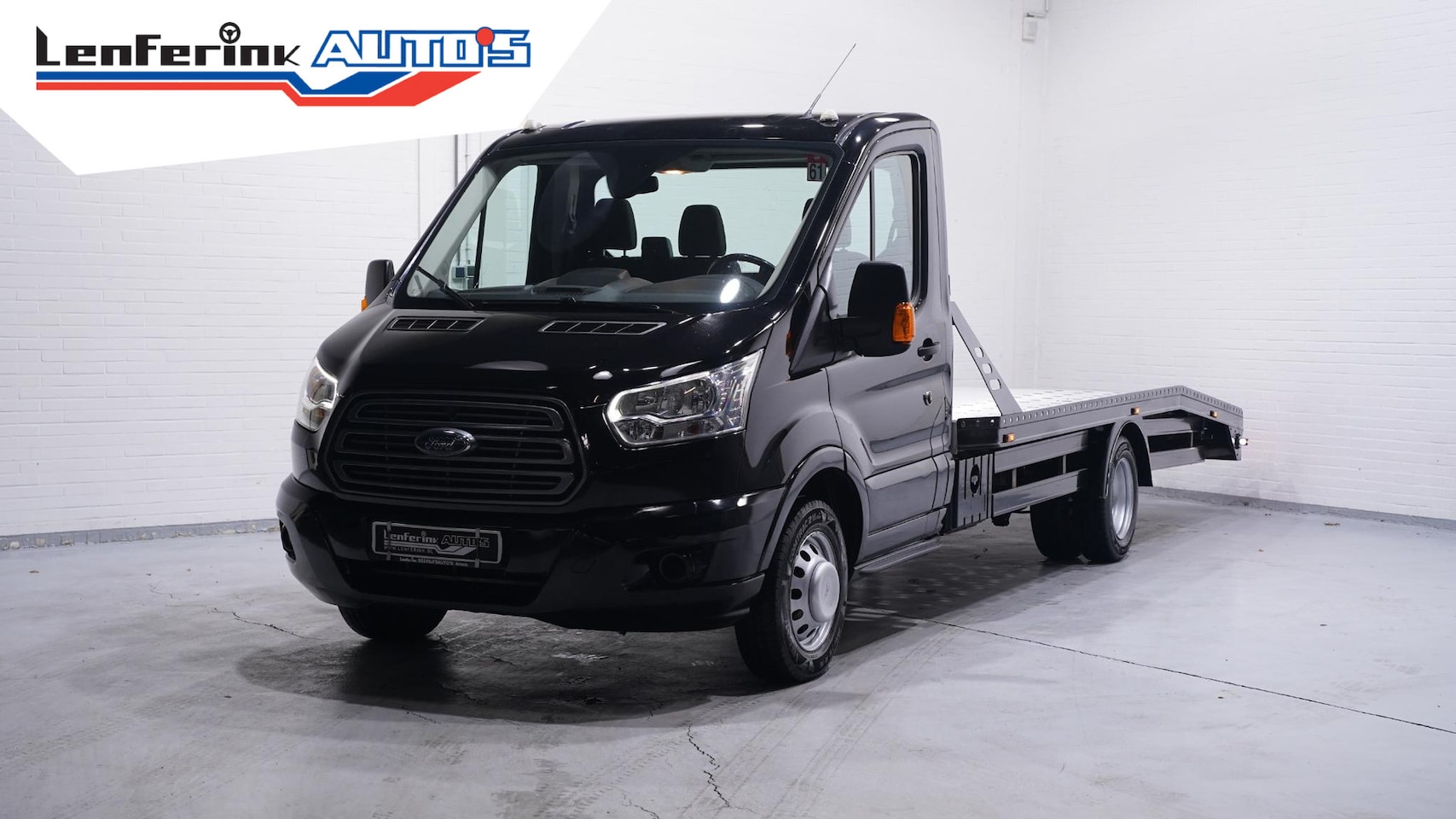 Ford Transit - 2.0 TDCI 170 pk Autotransporter Airco, Luchtvering, Trekhaak 2.800 kg, Dubbel lucht achter - AutoWereld.nl