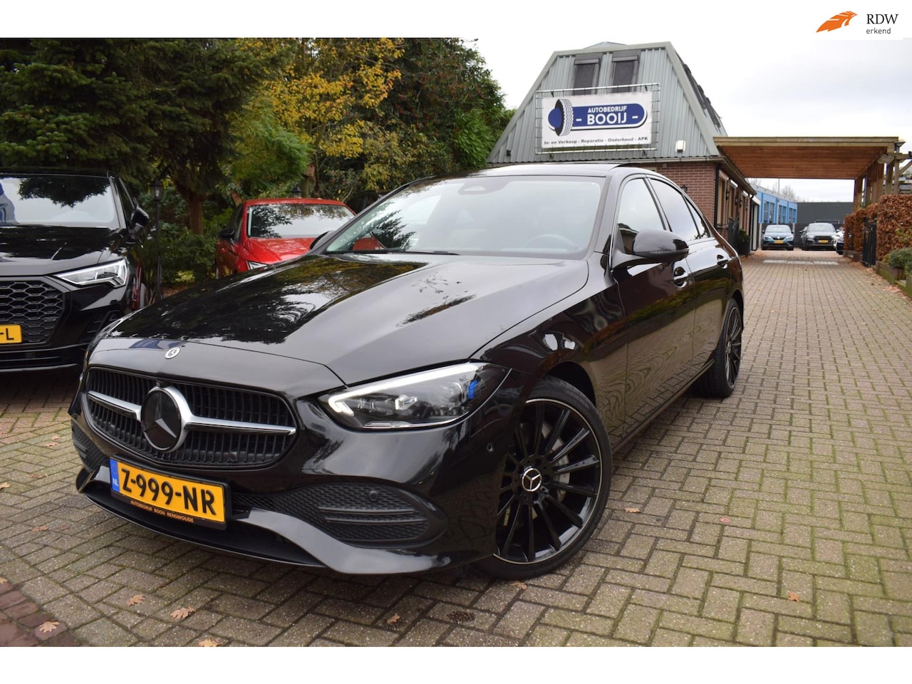 Mercedes-Benz C-klasse - 300 e Luxury Line AUTOM PANO-DAK/CRUISE/AIRCO-ECC/NAVI/CAMERA 360/TREKH/XENON/PDC V+A/KEYL - AutoWereld.nl