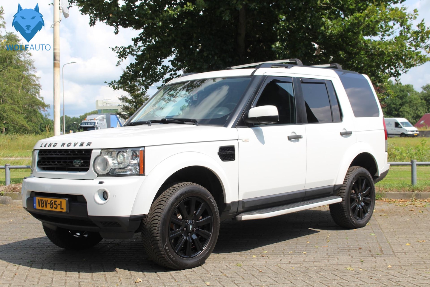 Land Rover Discovery - 3.0 SDV6 HSE 258 pk Grijs Kenteken 2p Navi Leder Zwart, Luchtvering, Xenon, Nette Staat - AutoWereld.nl