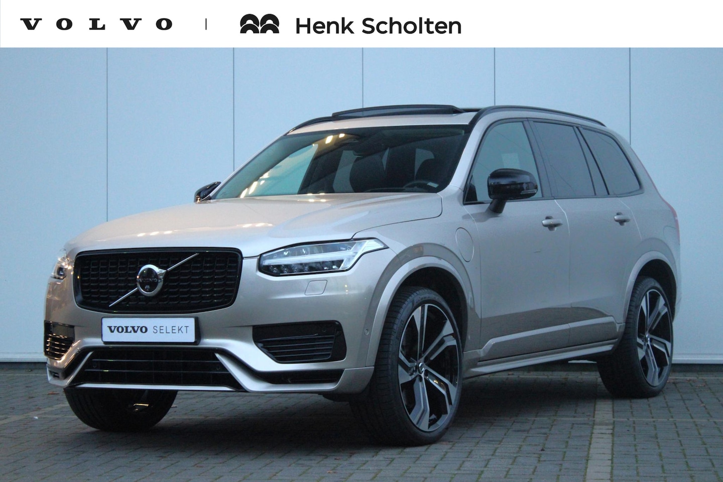 Volvo XC90 - T8 AUT8 Plug-in hybrid AWD Ultra Dark | Luchtvering | Semi elektrische trekhaak | Panorama - AutoWereld.nl